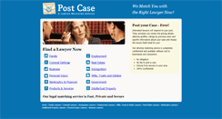 Desktop Screenshot of postcase.com